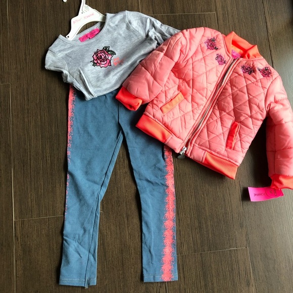 Betsy Johnson Three Piece Outfit 2T - Picture 3 of 5